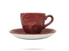 Filiżanka 90 ml Patina Red Stonecast CHURCHILL