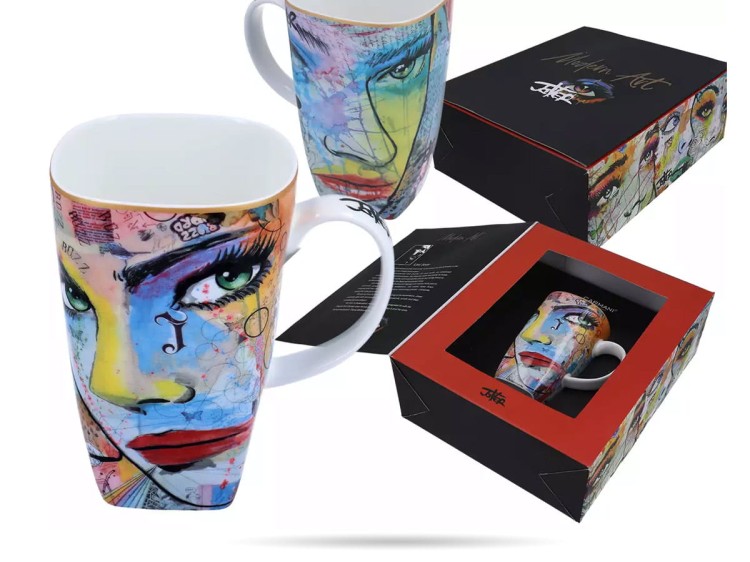 Kubek Jover Ego 600 ml porcelana na prezent CARMANI