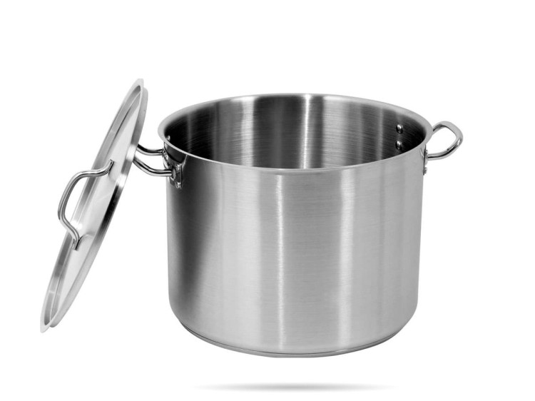 Garnek gastronomiczny średni z pokrywką 37,7L YATO
