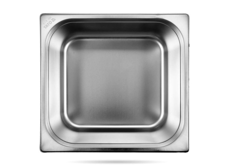 Pojemnik gastronomiczny GN 2/3 wys. 15 cm stal nierdzewna YATO