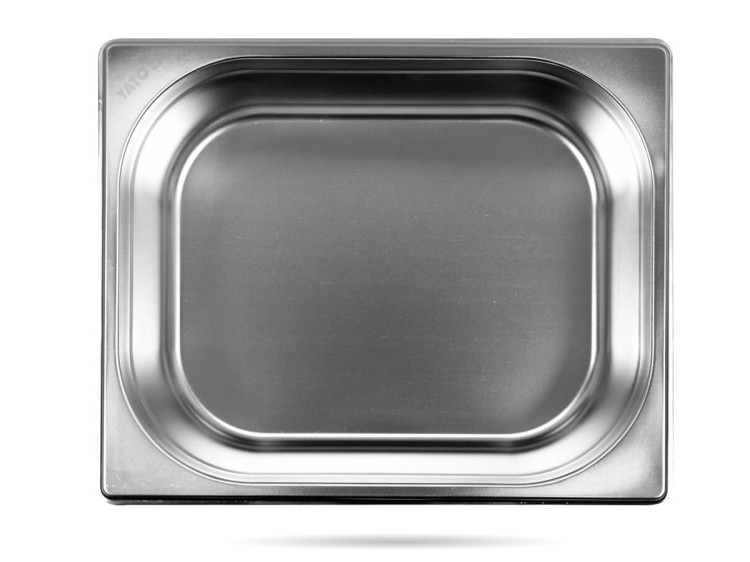 Pojemnik gastronomiczny GN 1/2 wys. 10 cm stal nierdzewna YATO