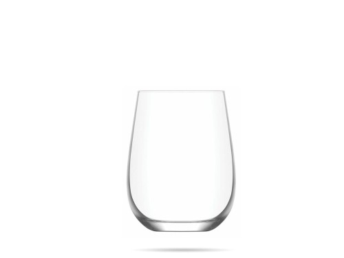 Zestaw 6 niskich szklanek 360 ml Gaia LAV