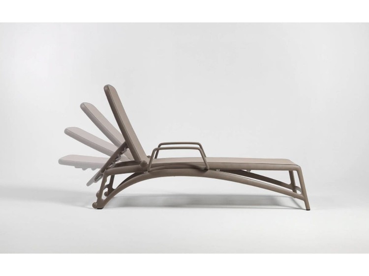 Leżak ogrodowy Atlantico Tortora Bianco NARDI