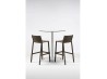 Blat laminat 70x70 Antracyt NARDI