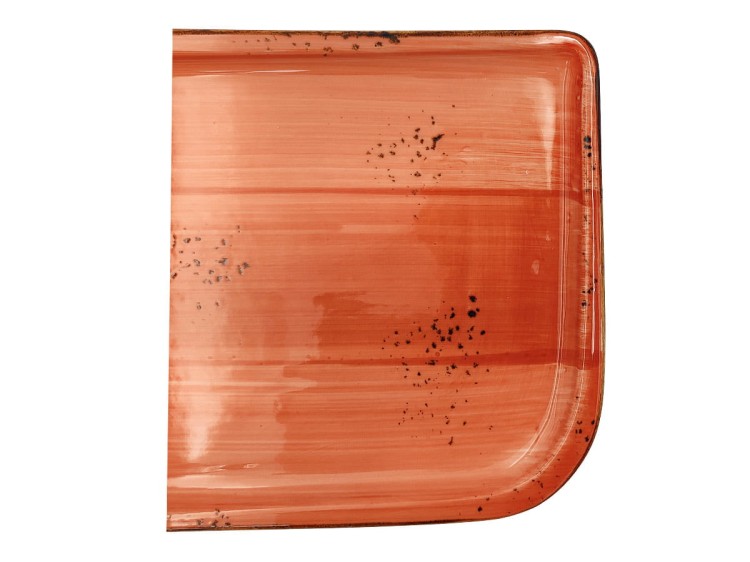 Talerz prostokąt 34,5x21 cm Laterite BY BONE