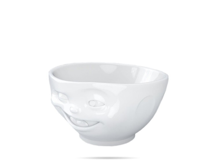 Salaterka 500 ml Oczko Winking biała porcelana prezent TASSEN 58PRODUCTS