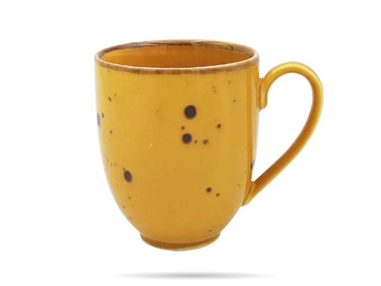 Kubek 400ml Cottage Yellow Alumina BOGUCICE