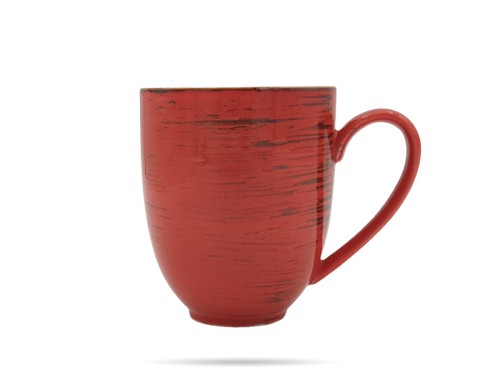 Kubek 400 ml Nostalgia Red Alumina BOGUCICE