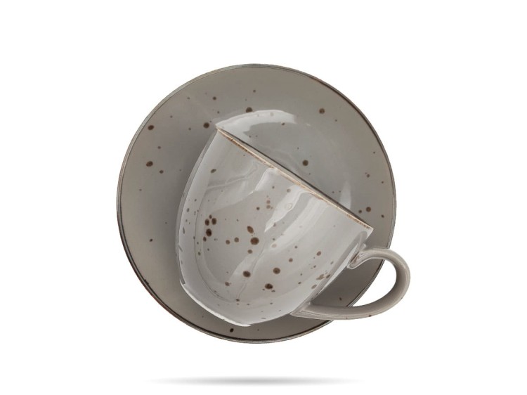 Filiżanka 300 ml Cottage Grey Alumina BOGUCICE