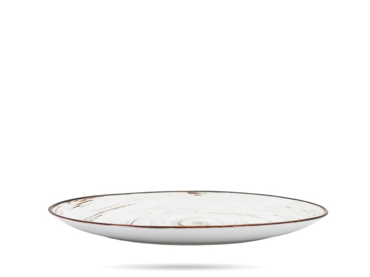 Półmisek 31 cm Nostalgia White Alumina BOGUCICE