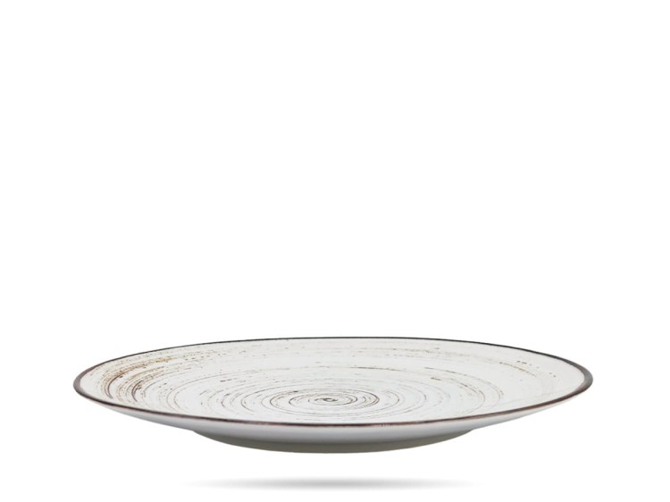 Talerz płytki 28 cm Nostalgia White Alumina PORCELANA BOGUCICE