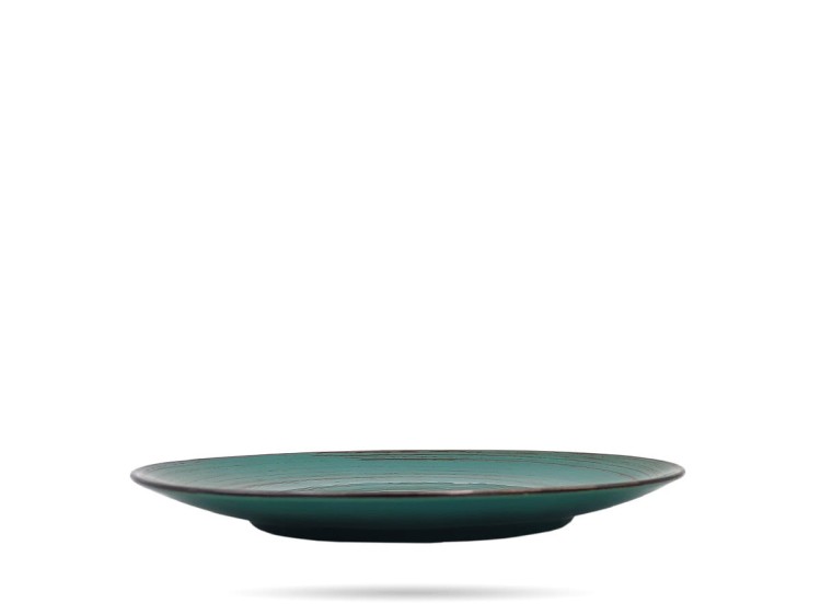 Talerz płytki 28 cm Nostalgia Emerald Alumina PORCELANA BOGUCICE