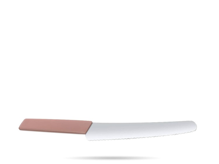 Nóż do chleba 22 cm róż Swiss Modern VICTORINOX