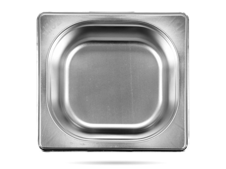 Pojemnik gastronomiczny GN 1/6 wys. 6,5 cm stal nierdzewna YATO