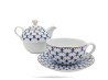 Tea for one filiżanka z czajniczkiem Swietłana PORCELANA BOGUCICE