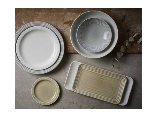 Talerz głęboki 24,8 cm Norse Grey Dudson CHURCHILL
