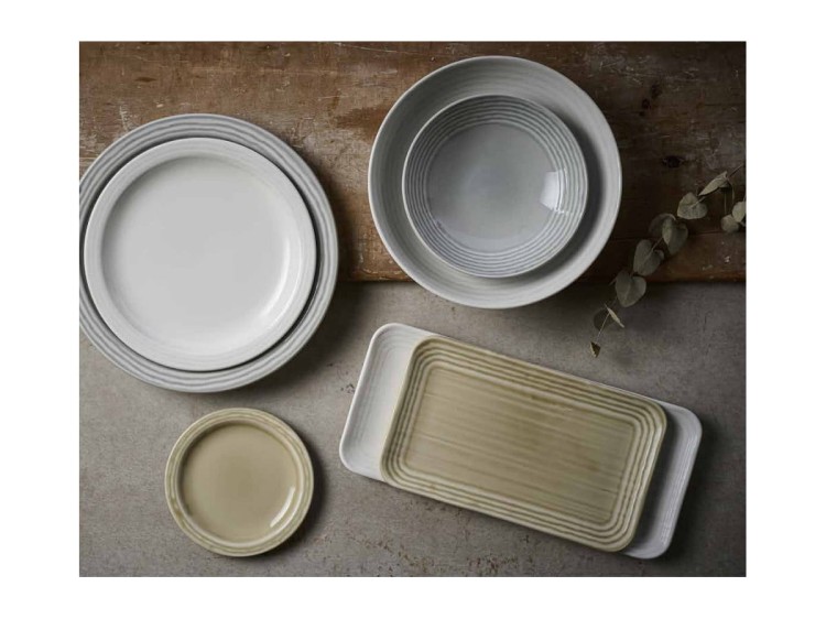 Talerz głęboki 24,8 cm Norse Grey Dudson CHURCHILL