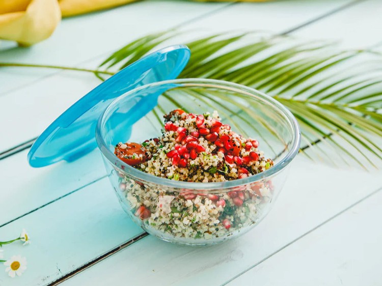 Miska salaterka z pokrywą 21 cm 2 L PYREX