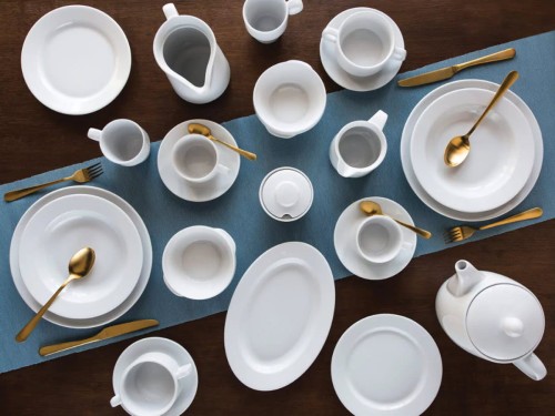 Półmisek owalny 33 cm porcelana KASZUB HEL LUBIANA