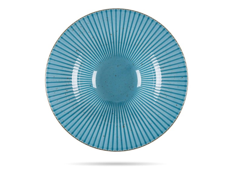 Talerz do pasty 30 cm turkus DAISY LUBIANA