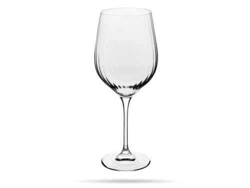 Kieliszki do wina z optykiem 530 ml zestaw 4 szt Lumi KROSNO