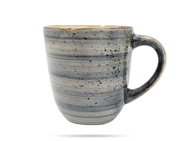 Kubek Bel 300 ml Rustic Szary KERA CERAMIKA
