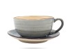 Spodek Jumbo 17 cm Rustic Szary KERA CERAMIKA
