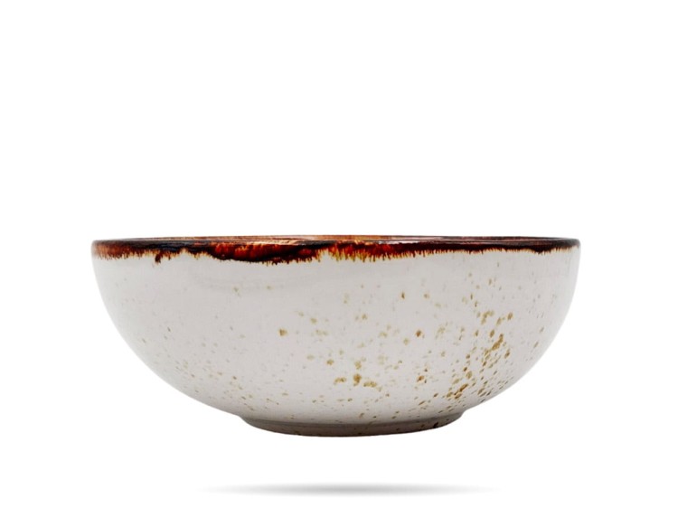 Salaterka 16 cm Still Rustic Krem KERA CERAMIKA