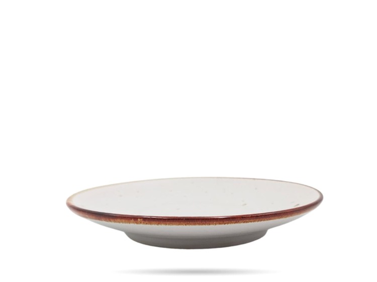 Spodek Jumbo 17 cm Rustic krem KERA CERAMIKA