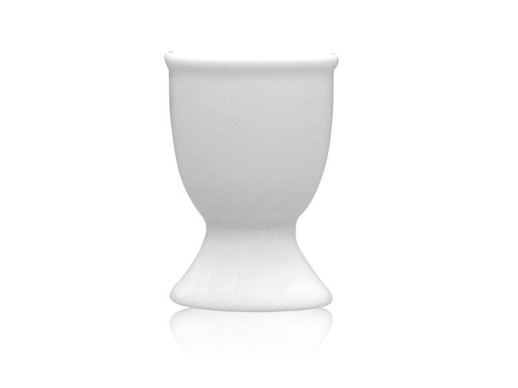 Kieliszek do jajek 6,5 cm biała porcelana LUBIANA