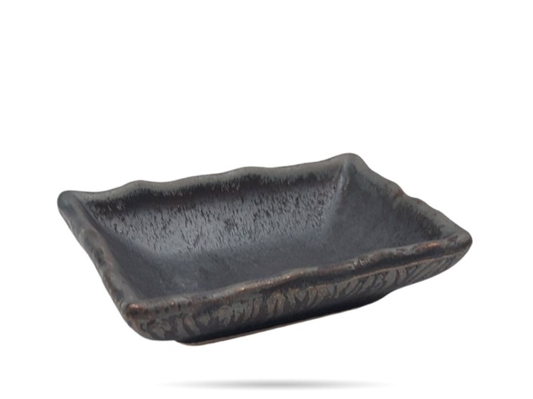 Naczynie na dipy 9x6 cm Moku Hematyt KERA CERAMIKA