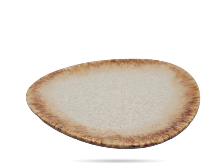 Talerz płytki 26 cm Delta Dolomit KERA CERAMIKA