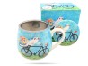 Kubek baryłka z zaparzaczem 430 ml Koci świat rower DUO
