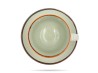Filiżanka ze spodkiem 250 ml Rustic Miętowa ALUMINA PORCELANA BOGUCICE