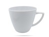 Filiżanka ze spodkiem 350 ml Beata Dorota biała porcelana LUBIANA