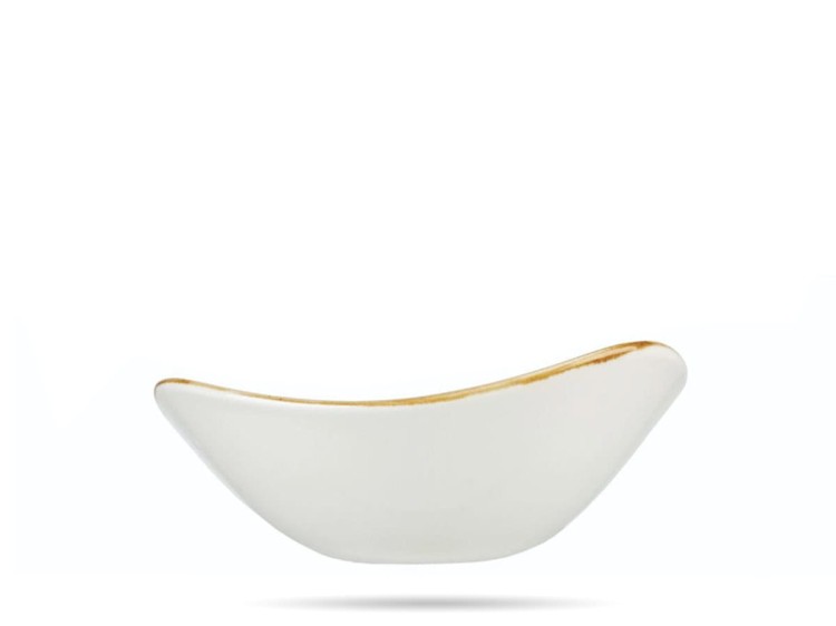 Salaterka trójkątna 260 ml 15,3 cm Duck Egg Blue porcelana CHURCHILL