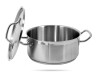 Garnek gastronomiczny 5 L niski 24 x 11 cm stal YATO GASTRO