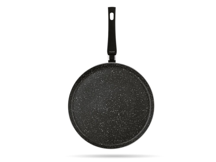 Patelnia do naleśników 28 cm nieprzywierająca Amarantina Grey Marble TADAR