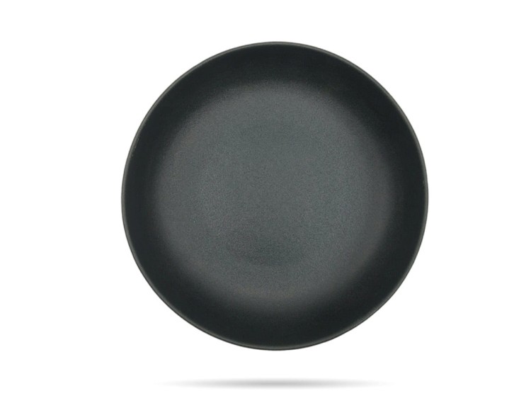 Talerz głęboki 21 cm Nordica Terrea Black Alumina PORCELANA BOGUCICE