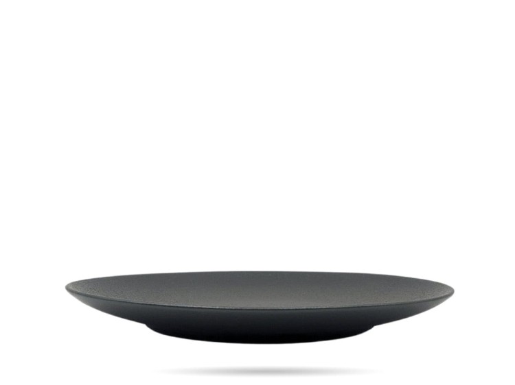 Talerz deserowy 21,5 cm Terrea Black Alumina PORCELANA BOGUCICE