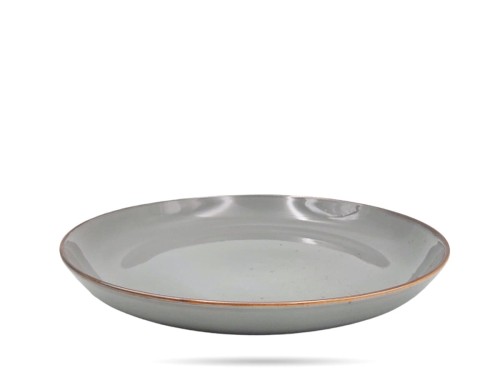 Talerz obiadowy płytki 27 cm Rustic Gray szary Alumina PORCELANA BOGUCICE