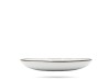 Talerz deserowy 22 cm Rustic Snow biały Alumina PORCELANA BOGUCICE