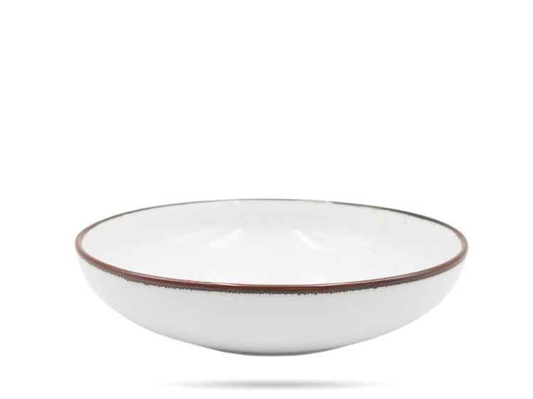 Talerz głęboki coup 20 cm Rustic Snow biały Alumina PORCELANA BOGUCICE