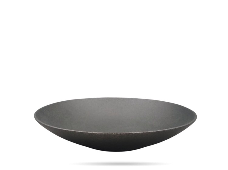 Talerz głęboki coupe 28 cm Terrea Black PORCELANA BOGUCICE