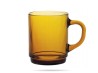 Kubki szklane sztaplowane 6 szt bursztynowe Versailles Amber  260 ml DURALEX