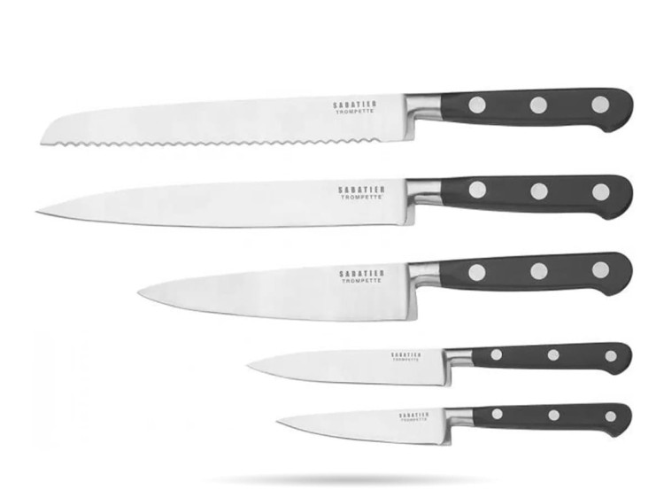 Zestaw 5 noży kuchennych w bloku Sabatier Trompette RICHARDSON SHEFFIELD