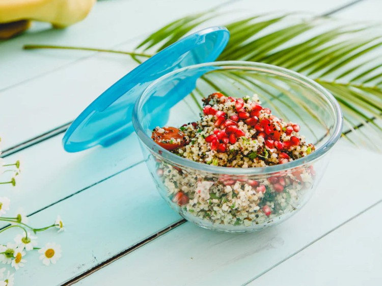 Salaterka z pokrywką Cook & Enjoy 15 cm 0,7 L szkło żaroodporne PYREX