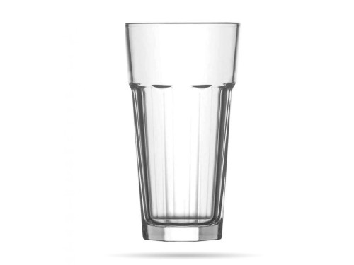 Szklanka wysoka do drinków wody koktajli Aras 473 ml zestaw 6 szt LAV