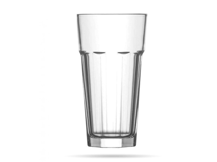 Szklanka wysoka do drinków wody koktajli Aras 473 ml zestaw 6 szt LAV