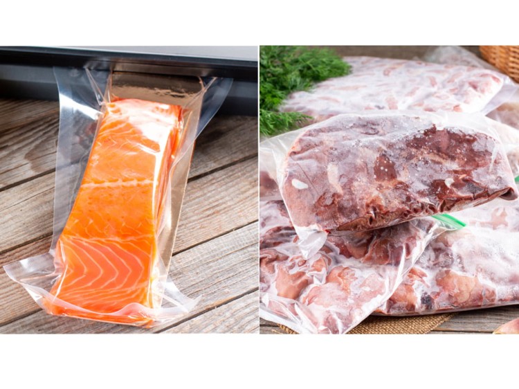 Worki moletowane do gotowania sous vide, do pakowarek 25 x 35 cm 100 szt HENDI